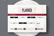 Weekly Planner Printable Template, a Stationery Template by MightyDesign (Thumbnail 2 of 6)