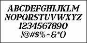 Screen Stencil JNL, a Font by Jeff Levine Fonts (Thumbnail 5 of 5)