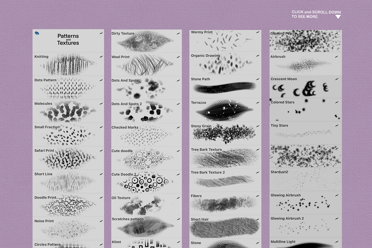 CUTE ILLUSTRATION PROCREATE BRUSHES, a Brush Add-On by AlexandraArt (Photo 10 of 12)