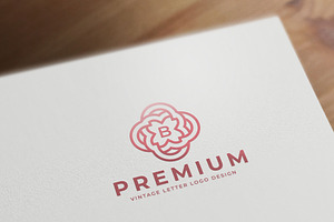 Luxury Letter Mark Logo