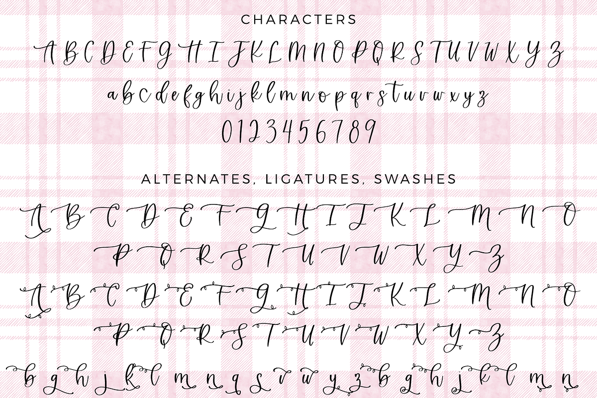 Christmas Cheer Script, a Handwritten Font by Beck McCormick (Photo 10 of 10)