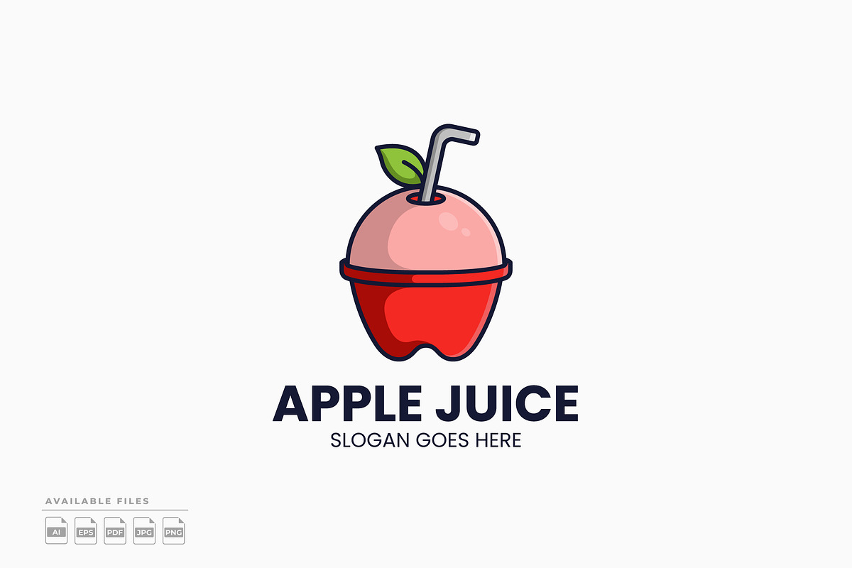 Apple Juice Logo, a Branding & Logo Template by Zeer Graphic