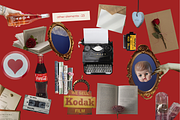 LOVE YOU - Collage Pack, an Object Graphic by Ann Creative (Thumbnail 6 of 10)