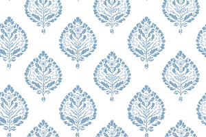 Seamless pattern, seamless botanical abstract pattern featuring, a Pattern Graphic by Studio ANNA