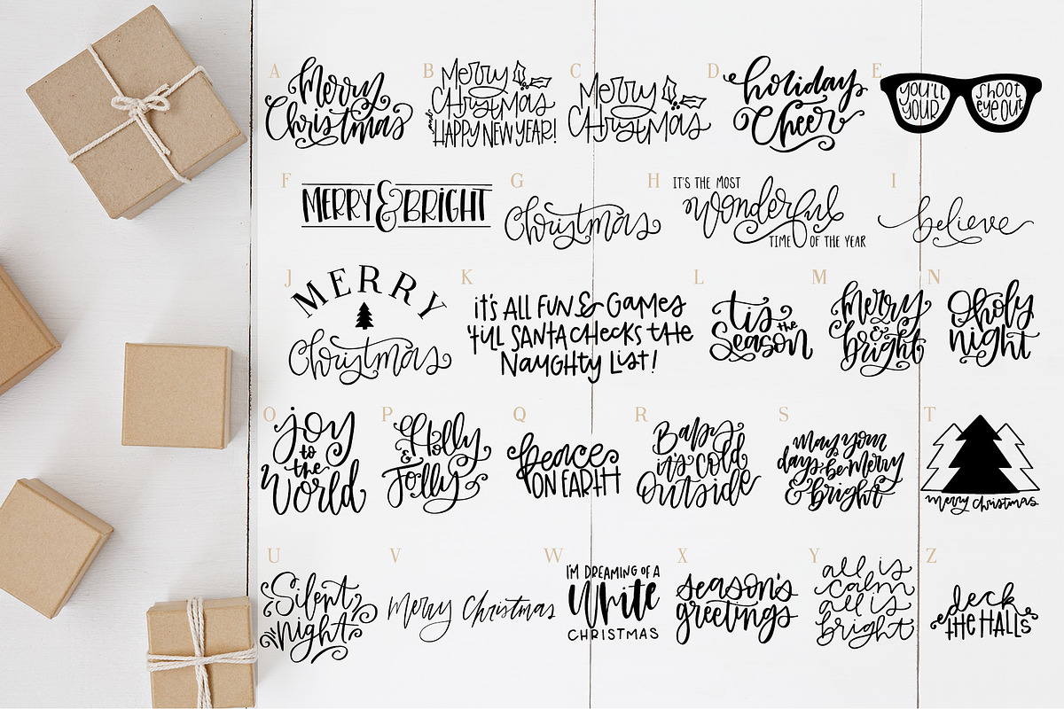 Christmas Symbols Font - Volume 2 preview 6