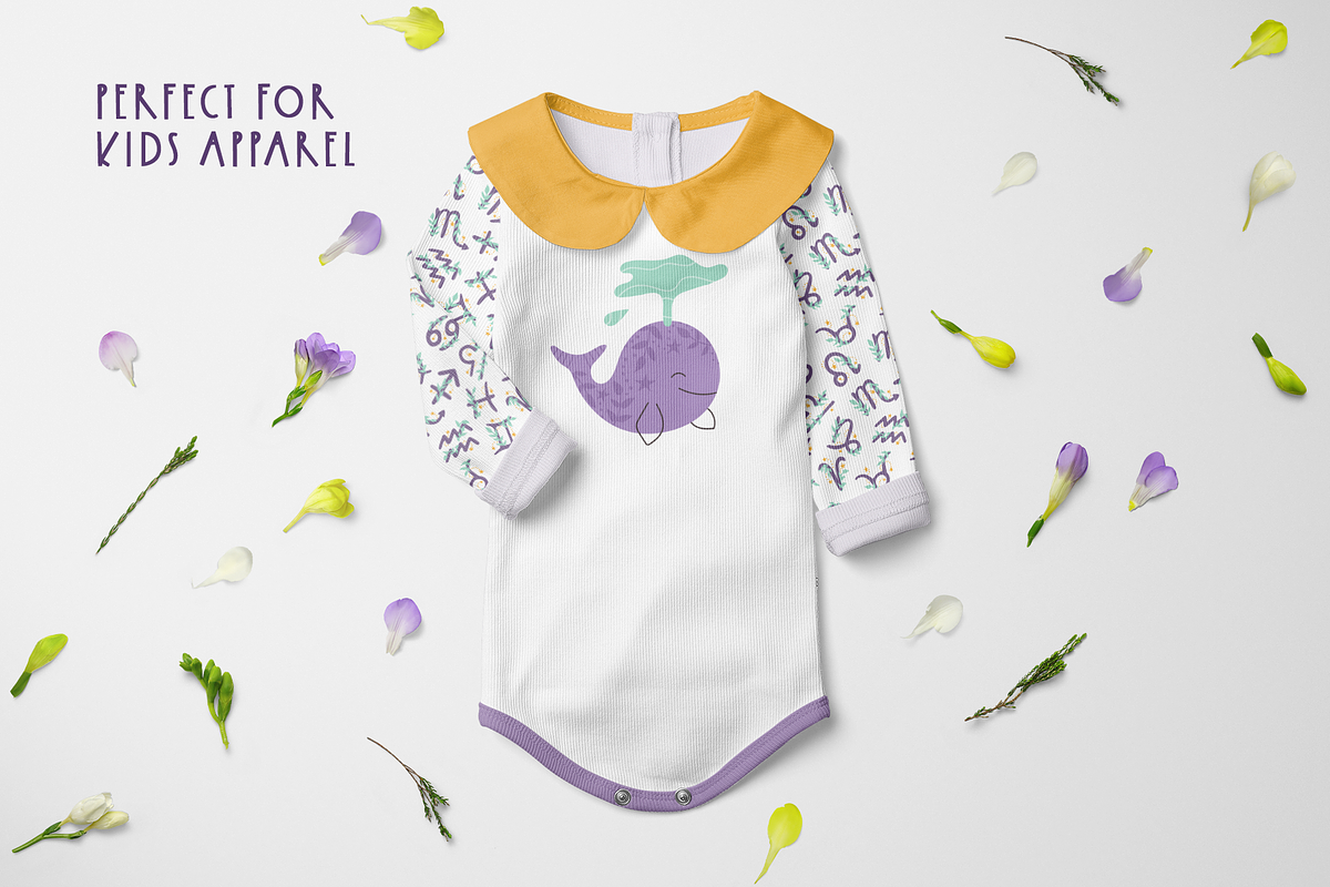 Baby zodiac. Astrology for kids, an Animal Illustration by RinaKustova (Photo 9 of 12)