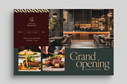 Restaurant Postcard Template, a Card Template by BrandPacks (Thumbnail 2 of 5)
