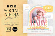 Baby Arrivals Social Media Pack, a Social Media Template by Touringxx Creative Studio (Thumbnail 1 of 5)