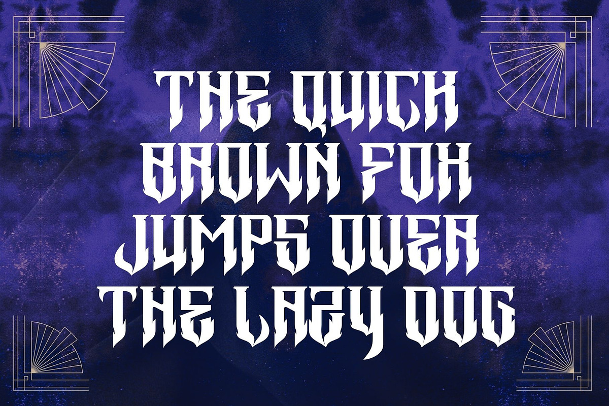 Westa Gothic - Blackletter Font, a Blackletter Font by Nirmana Visual (Photo 7 of 11)