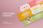Orange Boho Summer YouTube Cover, a Social Media Template by graphicook (Thumbnail 1 of 3)