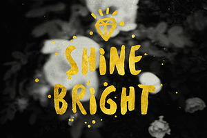 Shine Bright inspirational backgroun