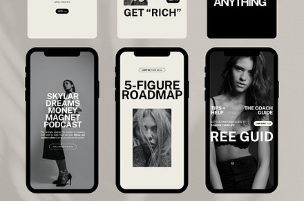 Aesthetic Instagram Story Coach, a Social Media Template by Superhero Design Co.
