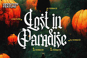 Blackslayer Modern Blackletter, a Blackletter Font by Vampstudio (Thumbnail 4 of 13)