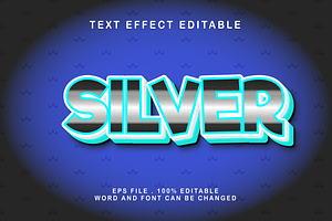 Text Effect SILVER