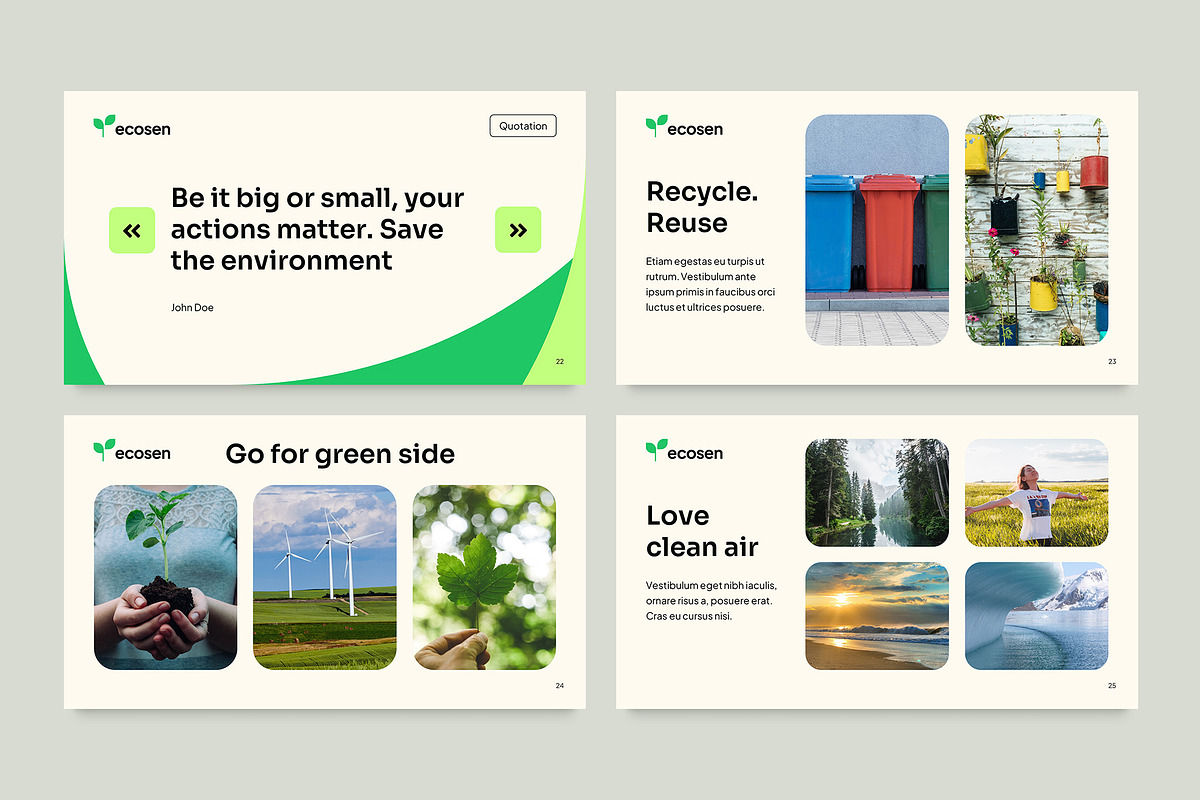 Presentation Ecology, a Presentation Template by TemplatesNow! (Photo 13 of 13)