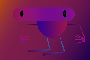 Characters with wild colors