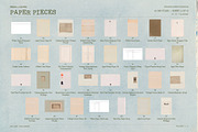 Fern & Paper Archive, a Background Graphic by nadispasibenko (Thumbnail 7 of 10)