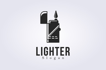match lighter logo design