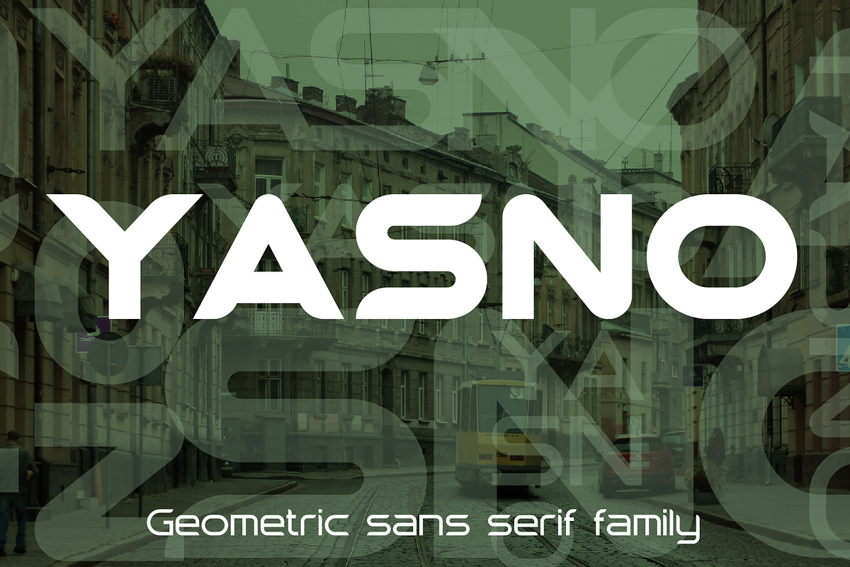 Yasno font family, a Sans Serif Font by vlad.berla (Photo 1 of 7)