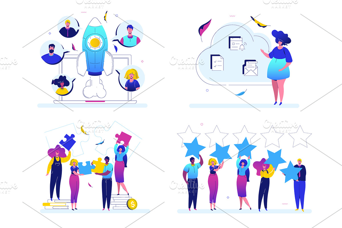 Business Illustration Kit, an UI Kit Template by Boyko Pictures (Photo 16 of 16)