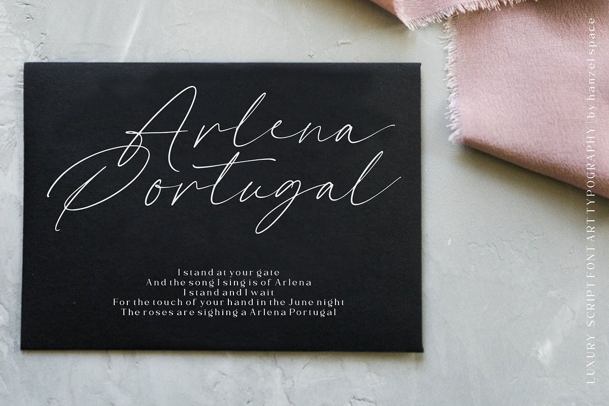 Rafelya Carrotin | Luxury Script, a Script Font by HanzelSpace Studio (Photo 6 of 9)