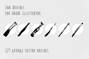 129 vector art brushes