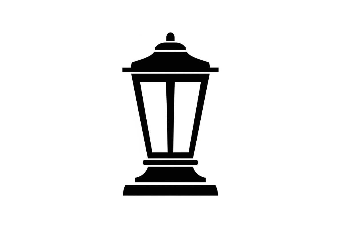 Vintage Street Lantern Silhouette Bu, an Illustration by hafijul (Photo 16 of 51)