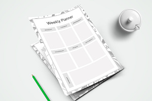 Canva Weekly Schedule Planner Kit