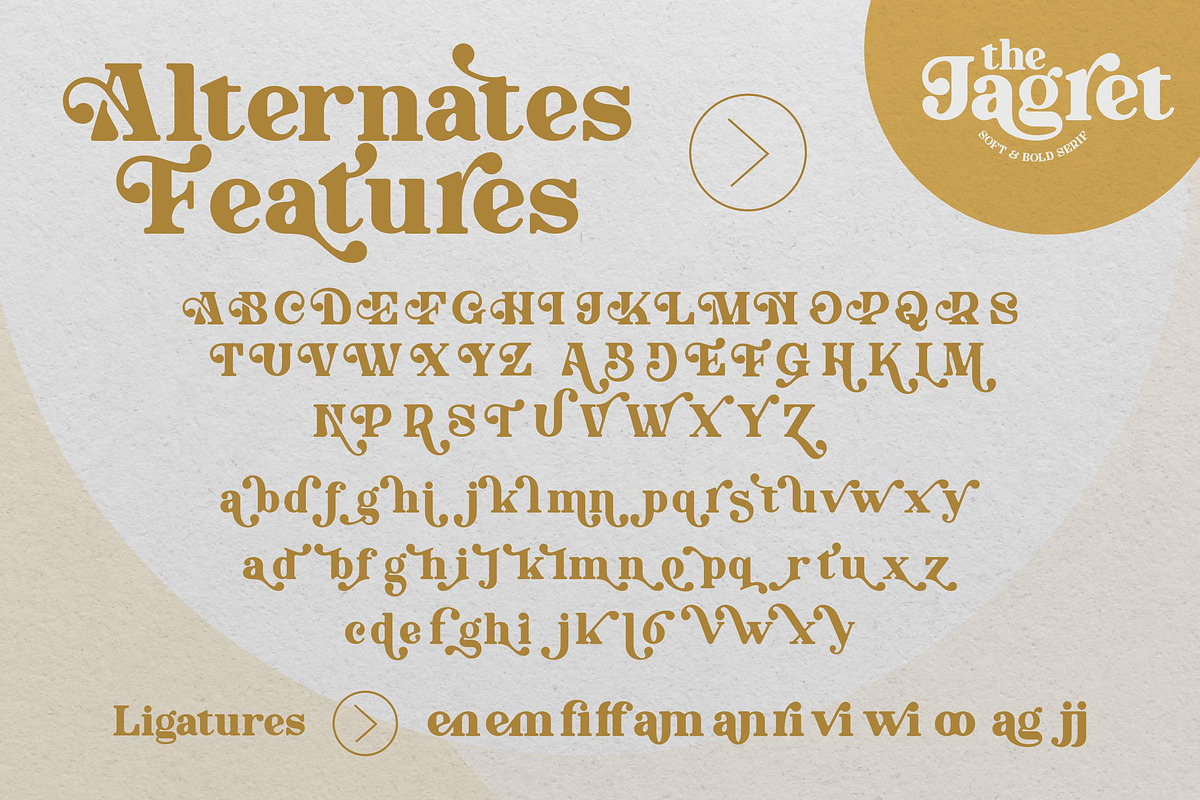 the Jagret - Soft & Bold Serif, a Serif Font by ErgibiStudio (Photo 8 of 10)