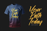 Sinthetic Virtual Modern Brush Font, a Script Font by stylishtype.co (Thumbnail 16 of 20)