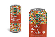Soda Can Mockup, a Product Mockup by Mockupfit (Thumbnail 3 of 3)