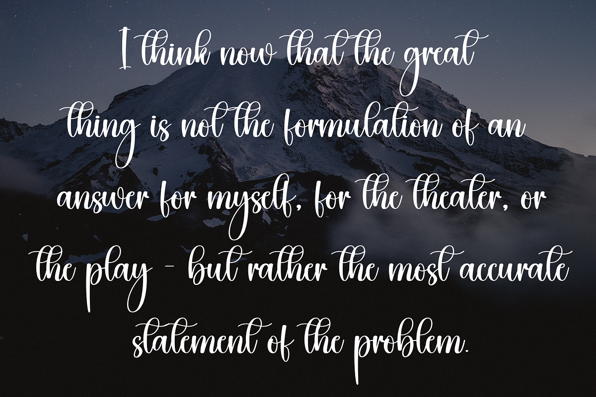 Starkly | Script Font, a Handwritten Font by Scratchones (Photo 6 of 9)