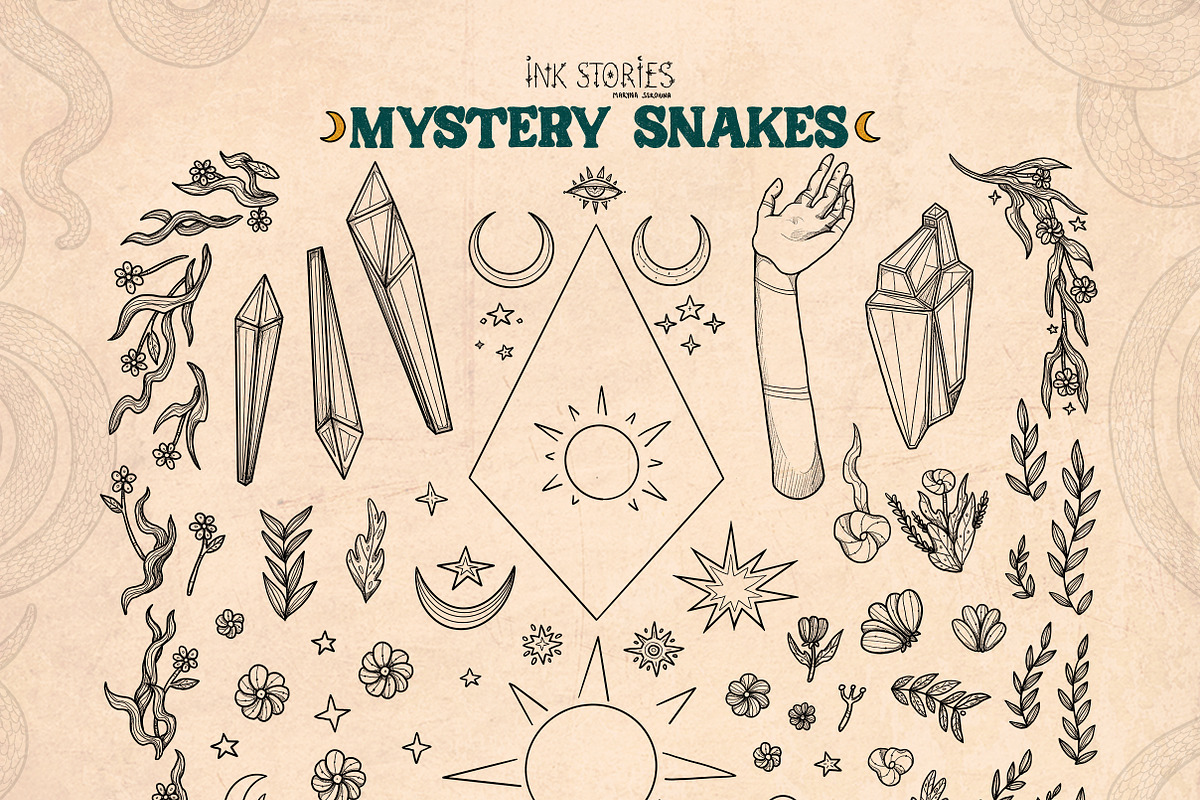 Mystery Snakes, an Animal Illustration by Ink Stories (Photo 14 of 31)