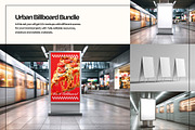 Urban Street Billboard Mockup Bundle, an Advertising Mockup by Mego-studio (Thumbnail 3 of 11)