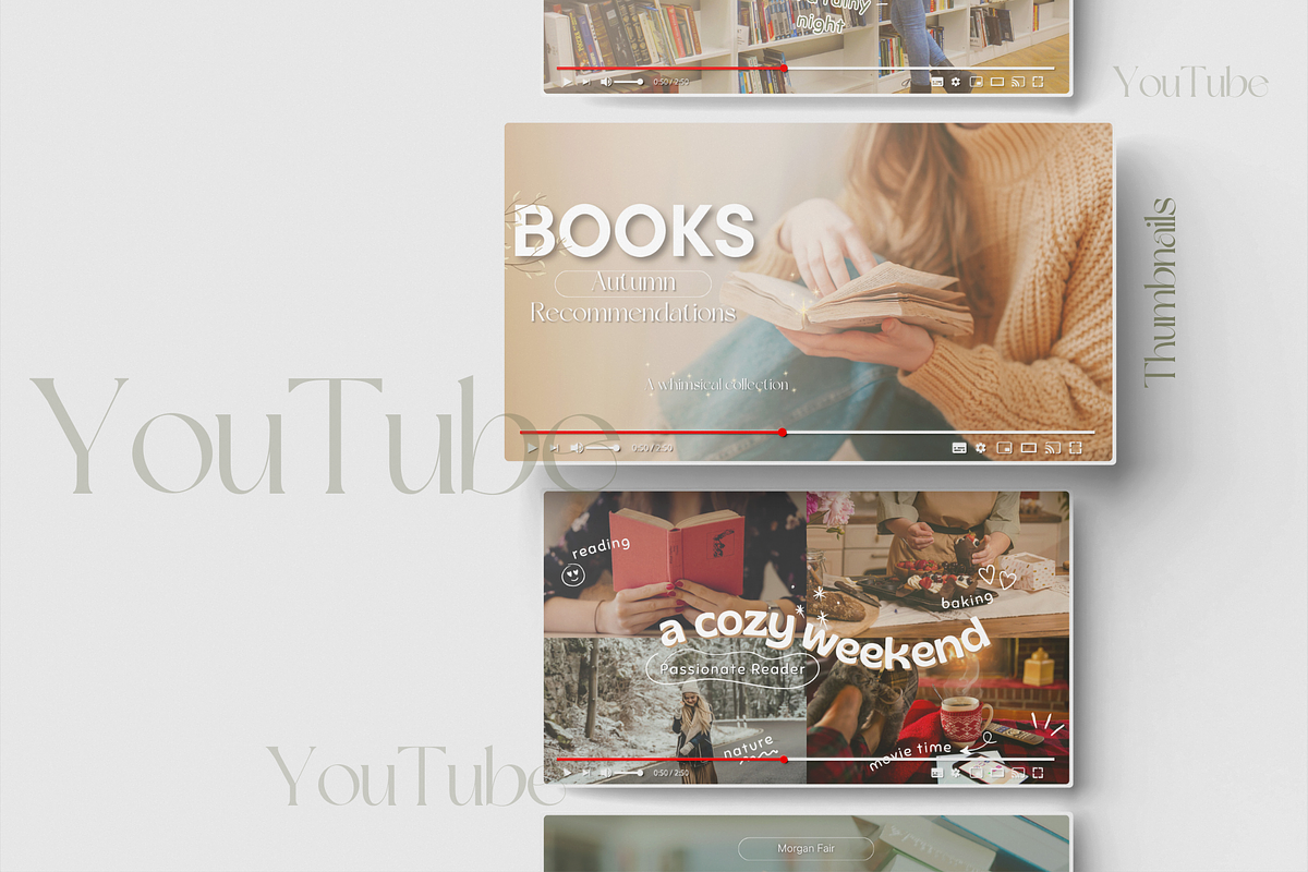 Fair YouTube Branding Kit Canva, a Social Media Template by Soul & Maeum Store (Photo 2 of 7)