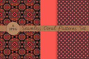 CORAL seamless patterns set, a Pattern Graphic by Futurel (Thumbnail 2 of 4)