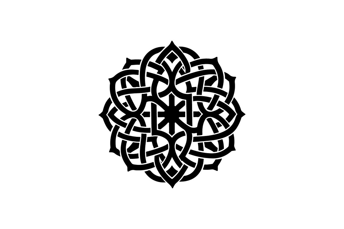 Mandala Floral Ornament Pack, an Object Graphic by yasushie (Photo 5 of 7)