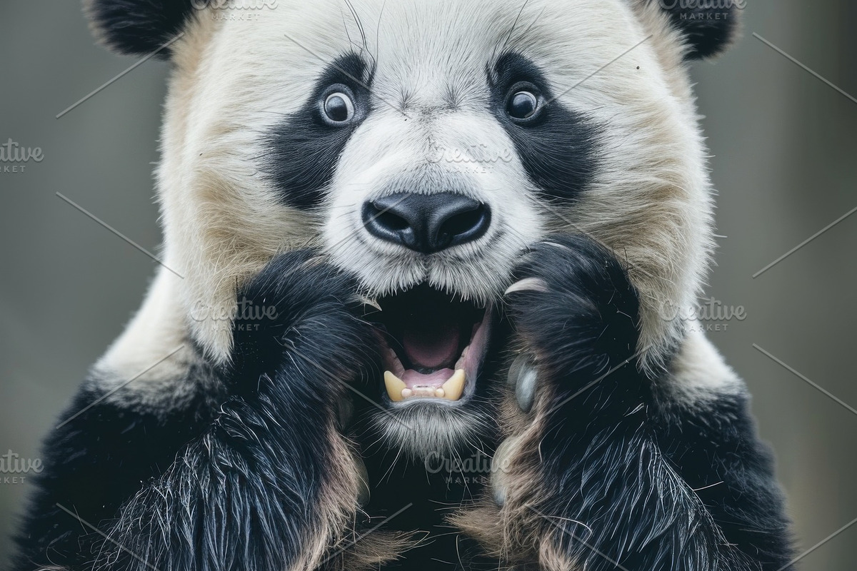 236 surprised animals, an Animal Photo by Handmadefont (Photo 124 of 241)