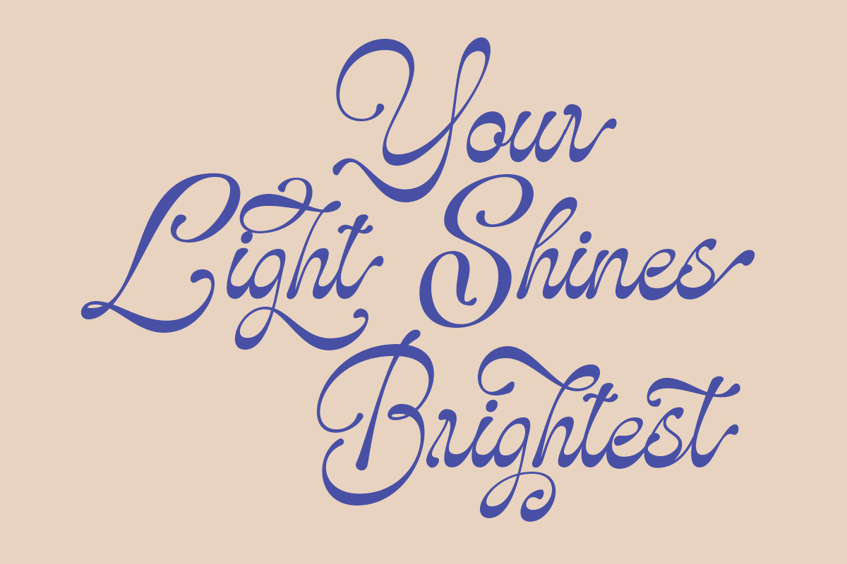 Glaritza Script, a Script Font by Suza Studio (Photo 2 of 10)