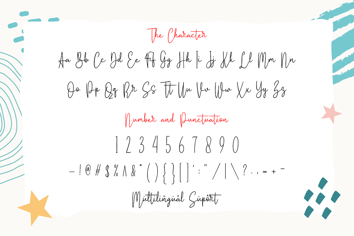 Bantublesh | Handwritten Font, a Script Font by Forberas Club (Photo 6 of 7)
