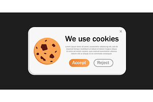 We use cookie landingpage. Round