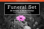 Funeral Set Mournful Images, a Texture Graphic by Backgrounds Store (Thumbnail 1 of 4)