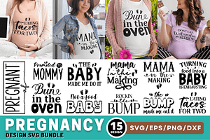 Pregnancy Svg Bundle