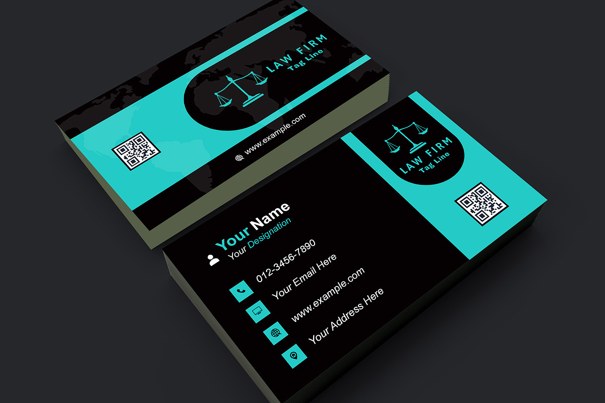 Law Office Business Card preview 4