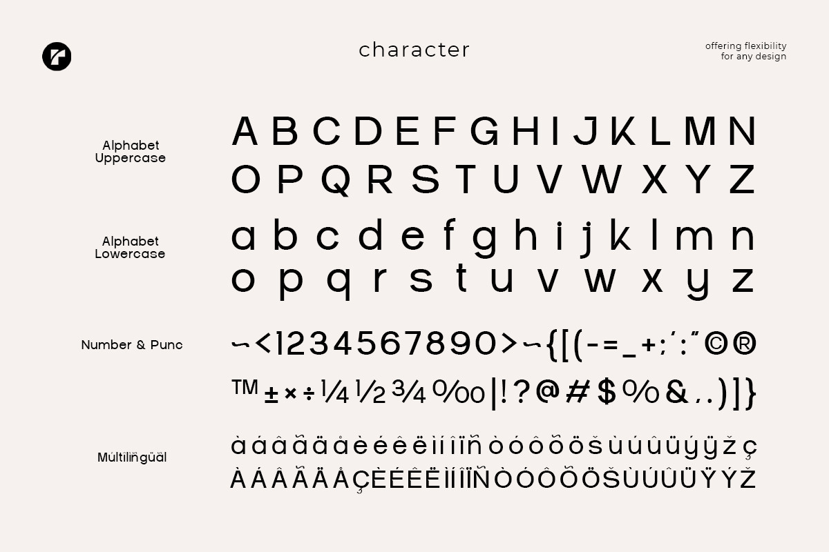 Glonto - Minimalist Typeface, a Sans Serif Font by roomspace creative lab (Photo 9 of 10)
