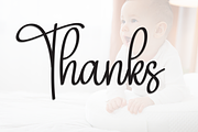 Baby Sunday | Script Font, a Handwritten Font by Scratchones (Thumbnail 8 of 8)