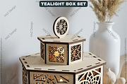 Christmas Candle Holder with Lid, a Graphic by AtacanDigital (Thumbnail 7 of 16)