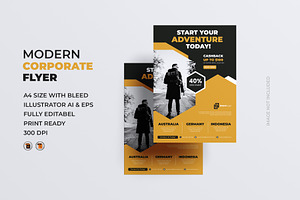 Travel Flyer Design Template, a Flyer Template by mSpartan