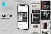 MESA Marketing Kit, a Social Media Template by Analogi Studio (Thumbnail 1 of 9)