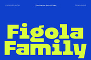 Figola - Geometric Sans Serif, a Sans Serif Font by The Native Saint Club (Thumbnail 1 of 16)